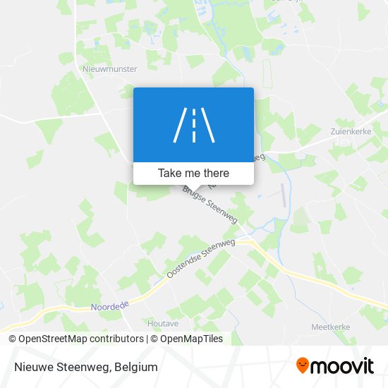 Nieuwe Steenweg map