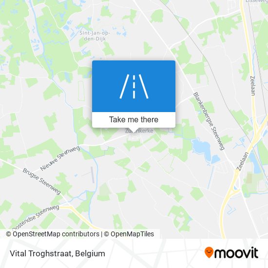 Vital Troghstraat map