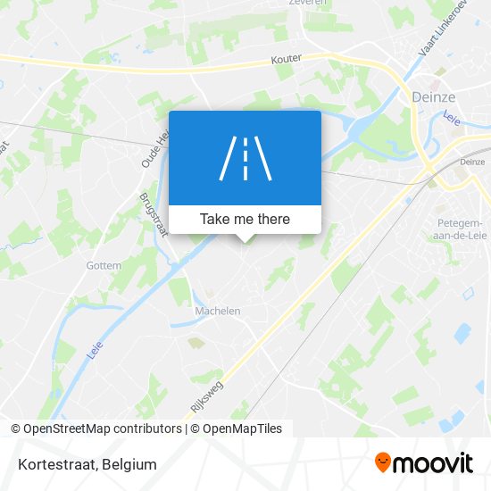 Kortestraat map