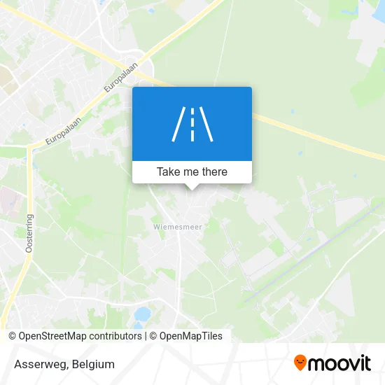 Asserweg map