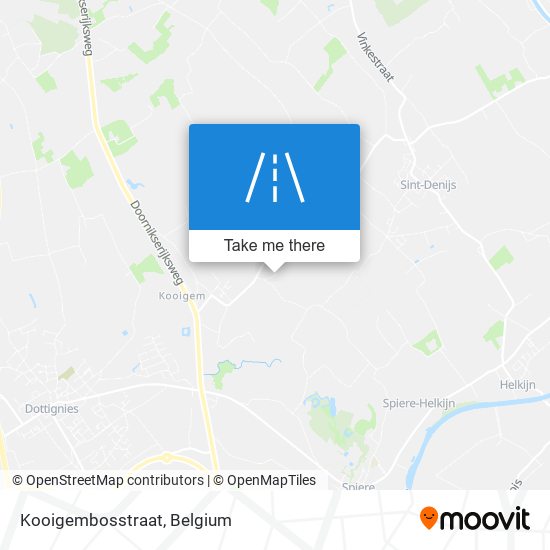 Kooigembosstraat map