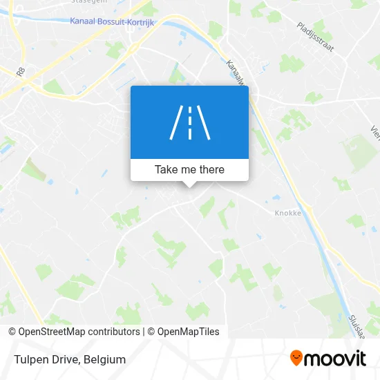 Tulpen Drive map