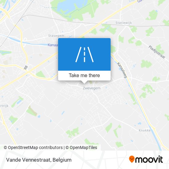 Vande Vennestraat map