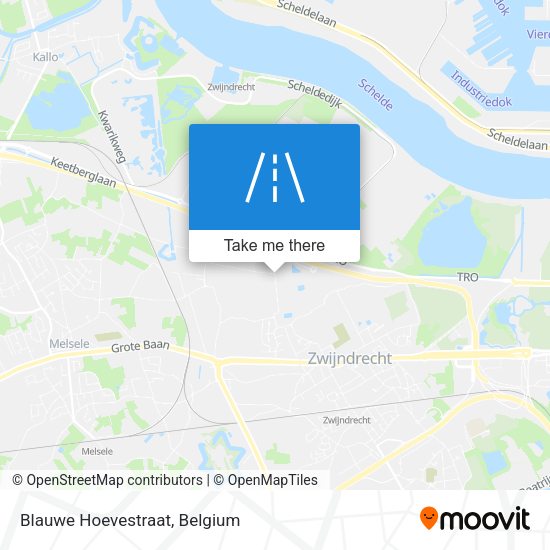 Blauwe Hoevestraat plan