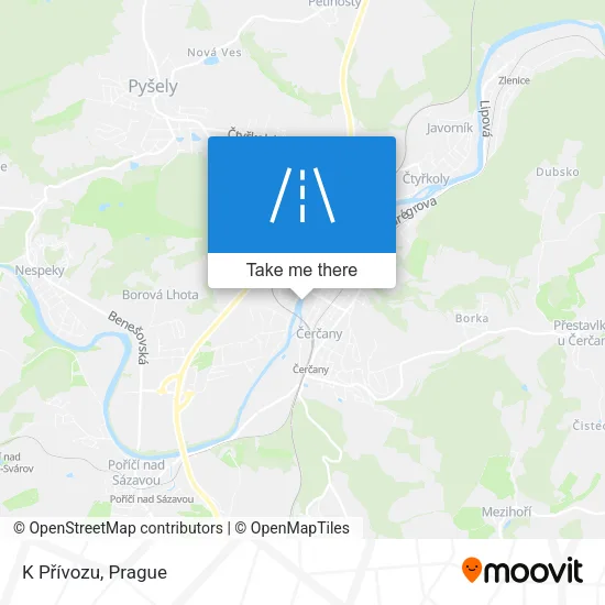 Карта K Přívozu