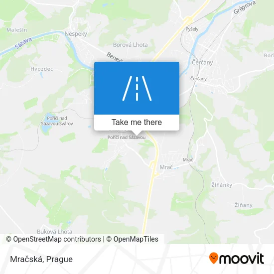 Карта Mračská