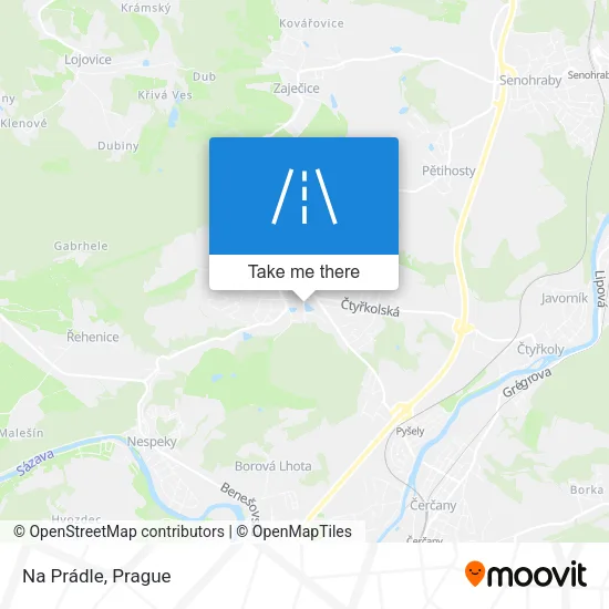 Карта Na Prádle