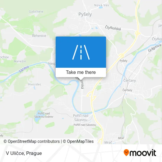 Карта V Uličce