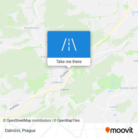 Dálniční map
