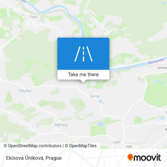 Ekísova Úniková map