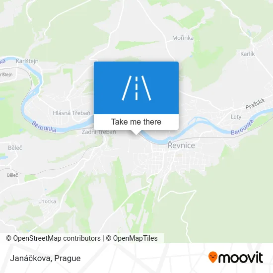Карта Janáčkova