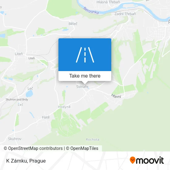 Карта K Zámku