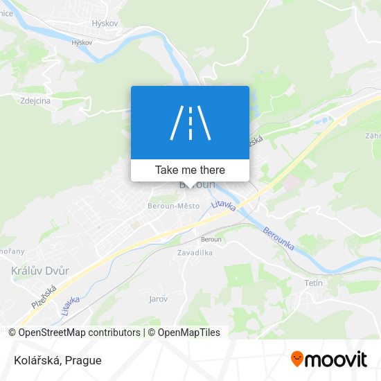 Kolářská map