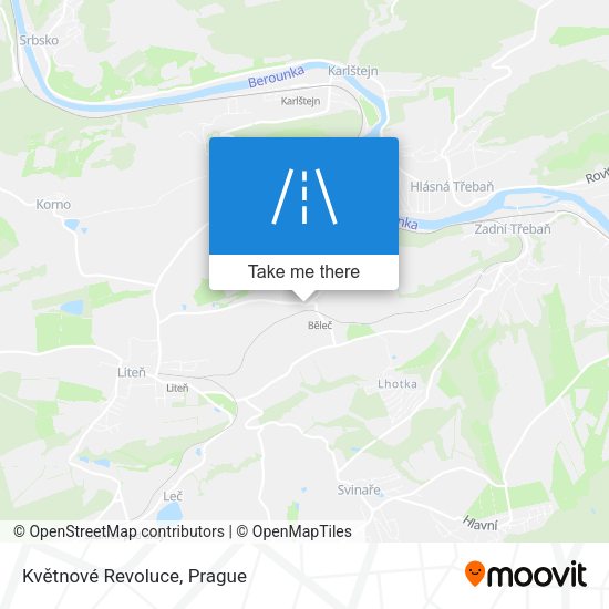 Květnové Revoluce map