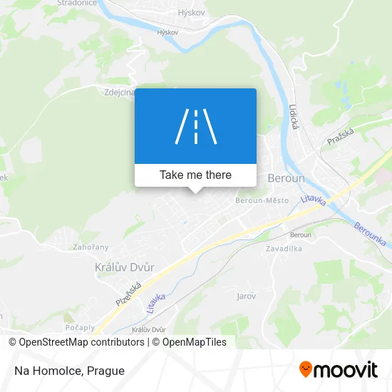 Карта Na Homolce