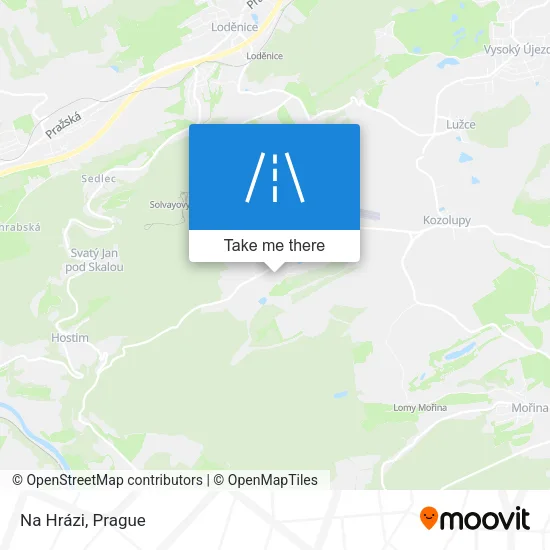 Карта Na Hrázi