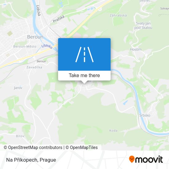 Na Příkopech map