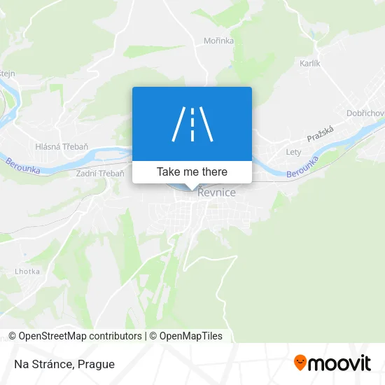 Карта Na Stránce
