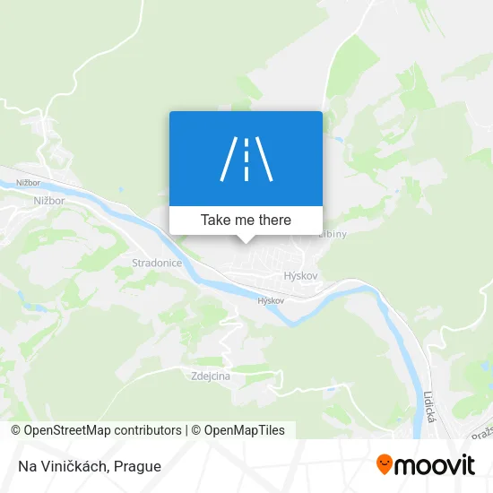 Карта Na Viničkách