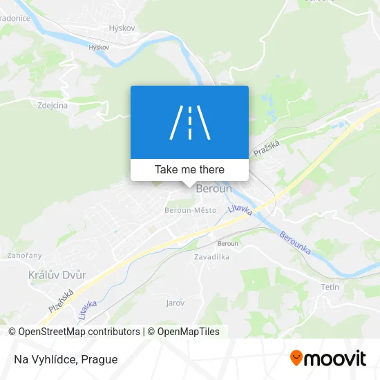 Карта Na Vyhlídce