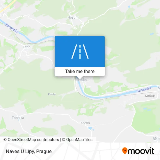 Карта Náves U Lípy