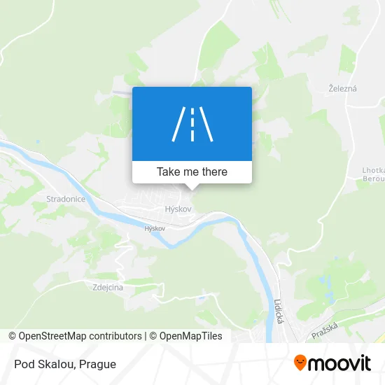 Карта Pod Skalou