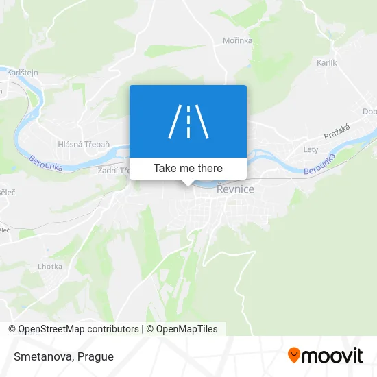 Карта Smetanova