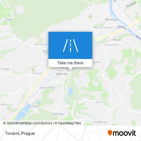 Tovární map