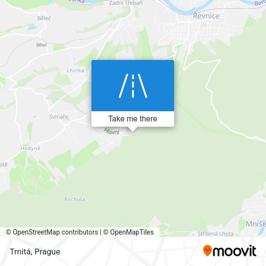 Карта Trnitá