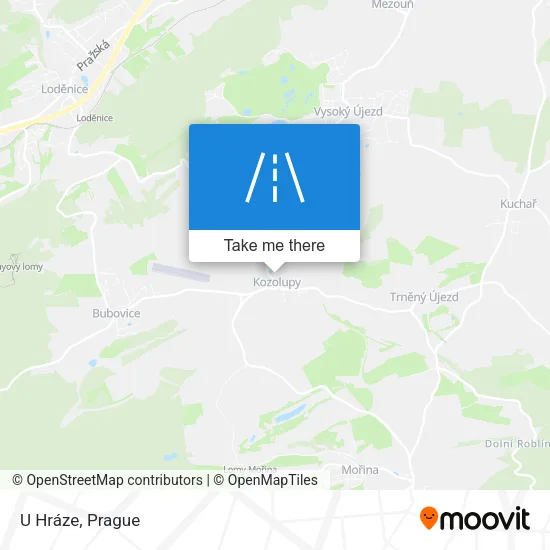 Карта U Hráze