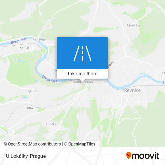 Карта U Lokálky