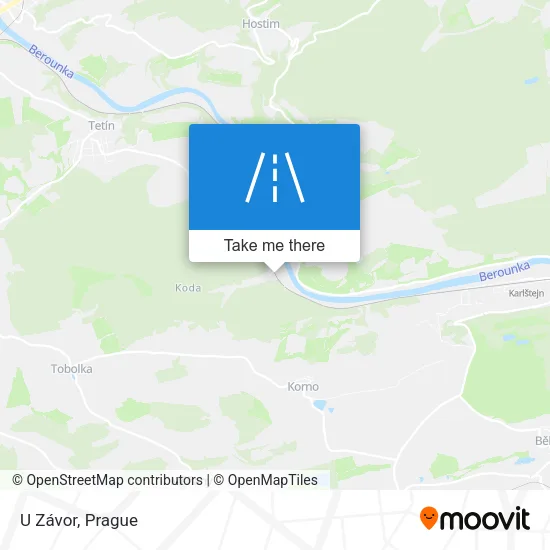 Карта U Závor
