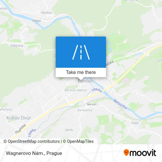 Карта Wagnerovo Nám.