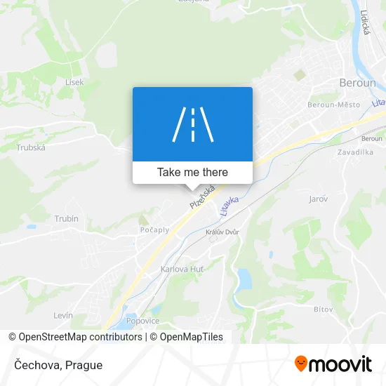 Карта Čechova