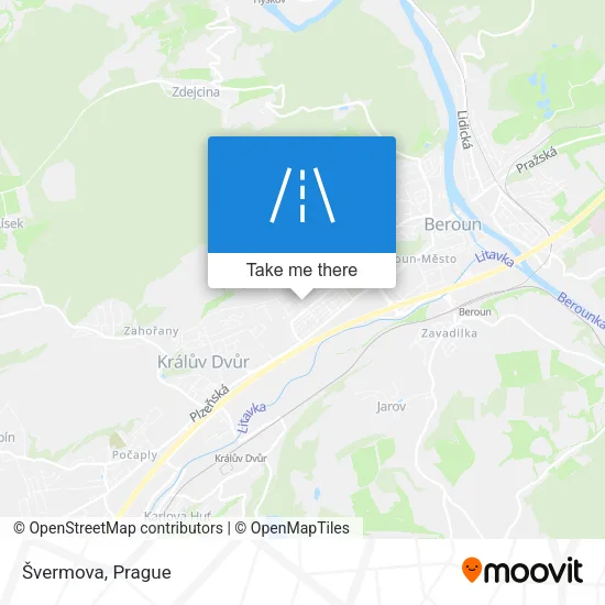 Карта Švermova