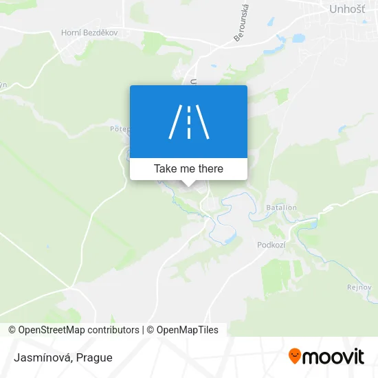 Карта Jasmínová