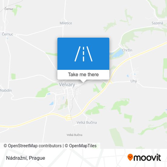 Nádražní map