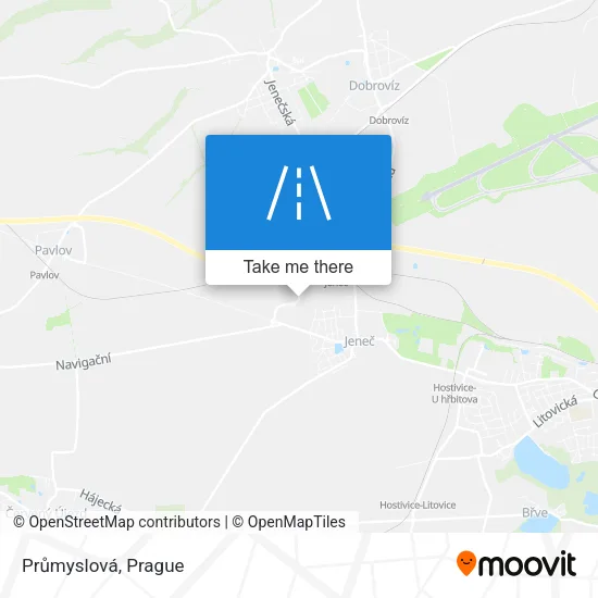 Карта Průmyslová