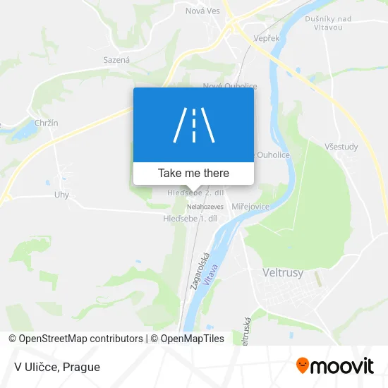 Карта V Uličce