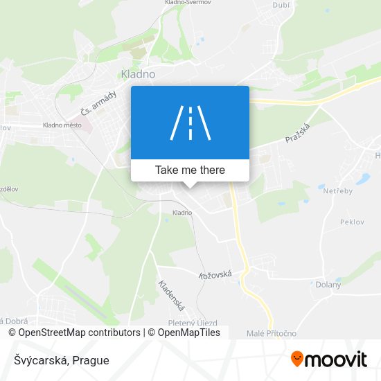 Švýcarská map
