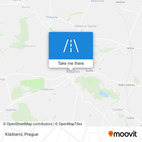 Klášterní map