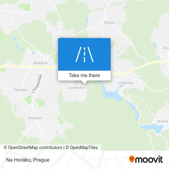 Карта Na Horáku