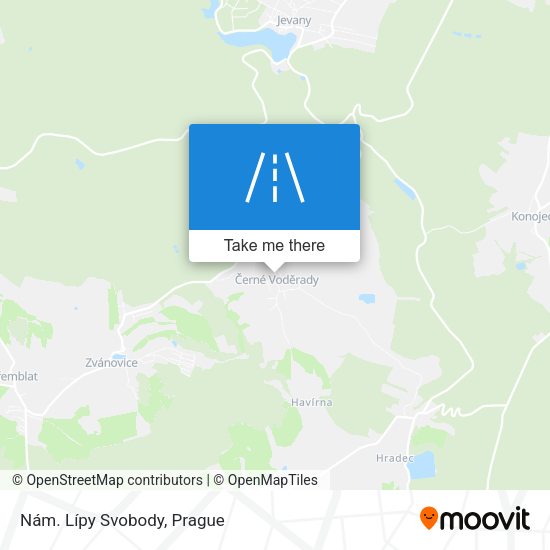 Nám. Lípy Svobody map