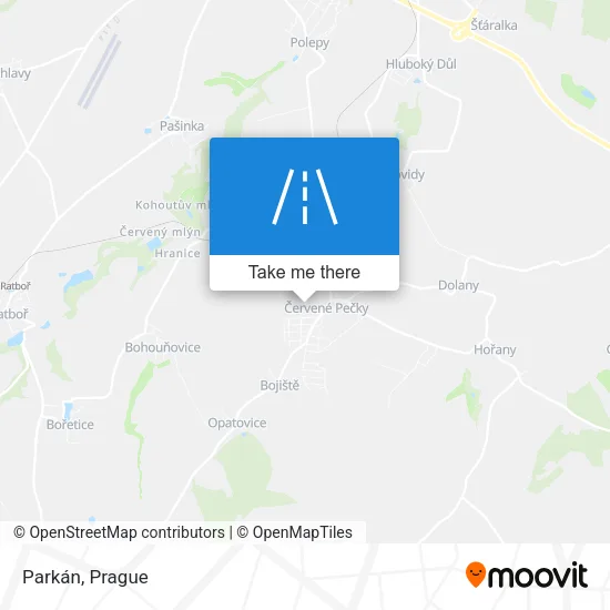Карта Parkán