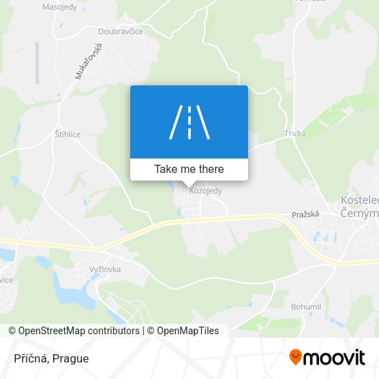 Příčná map