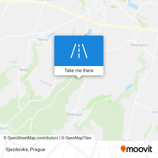 Карта Sjezdovka