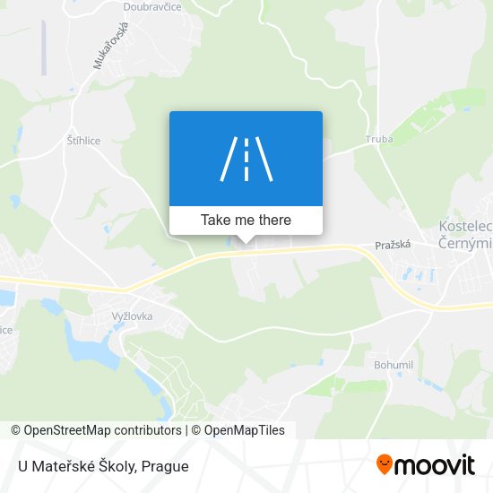 U Mateřské Školy map