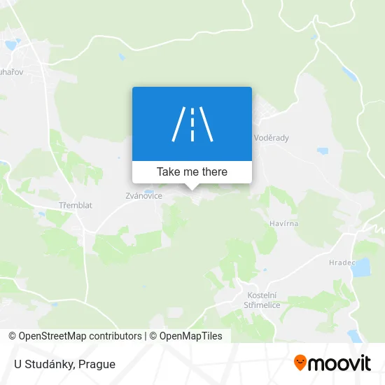 Карта U Studánky
