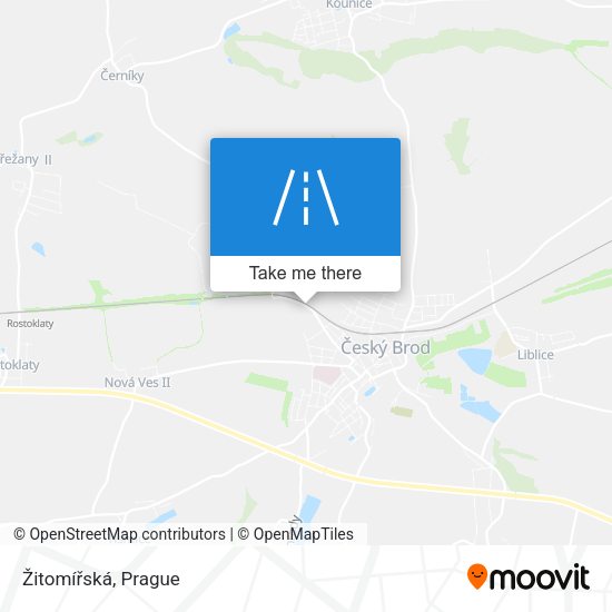 Žitomířská map