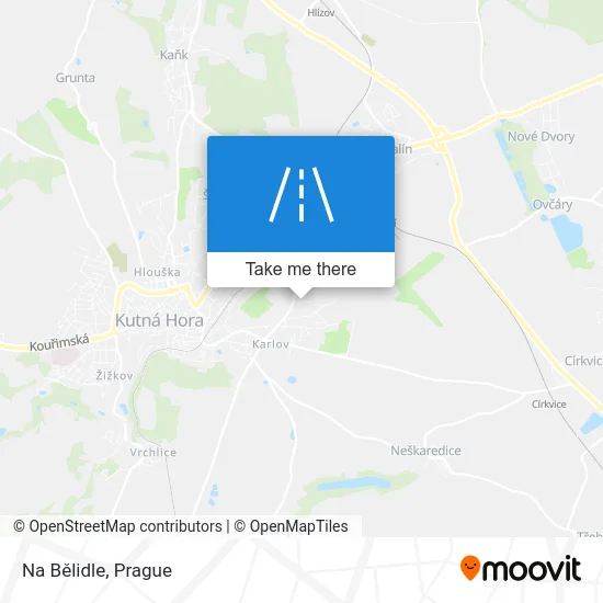 Карта Na Bělidle